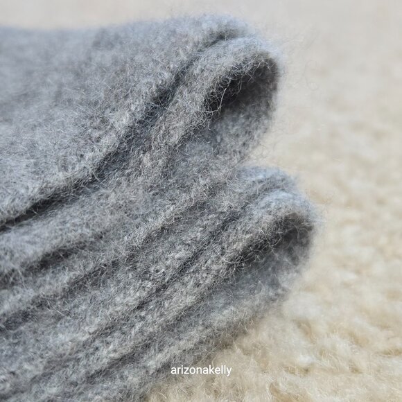 NWOT Zara Cashmere Scarf Grey Wrap Oversized - Picture 12 of 15